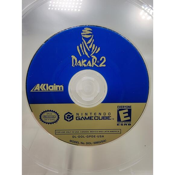 Nintendo GameCube Game Dakar 2 Disc Only - Picture 1 of 2
